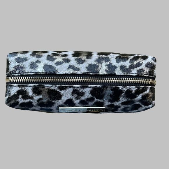 Vince Camuto Animal Print Makeup Toiletries Travel Bag NWT - Picture 5 of 8